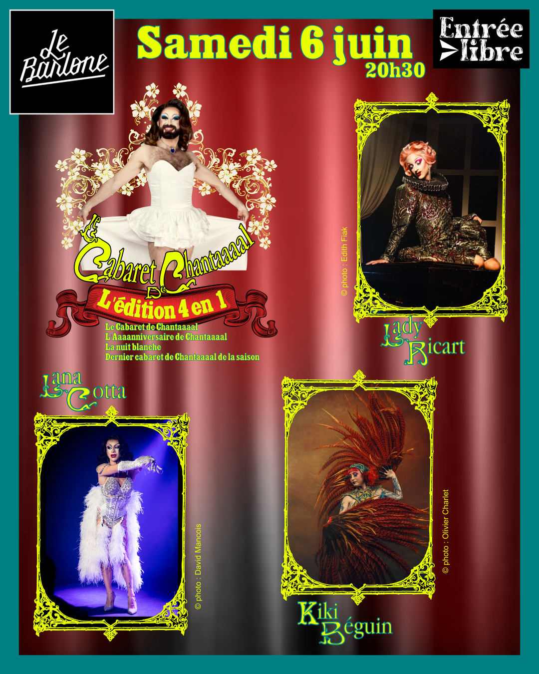 Affiche de la prochaine Une fois comme au cirque