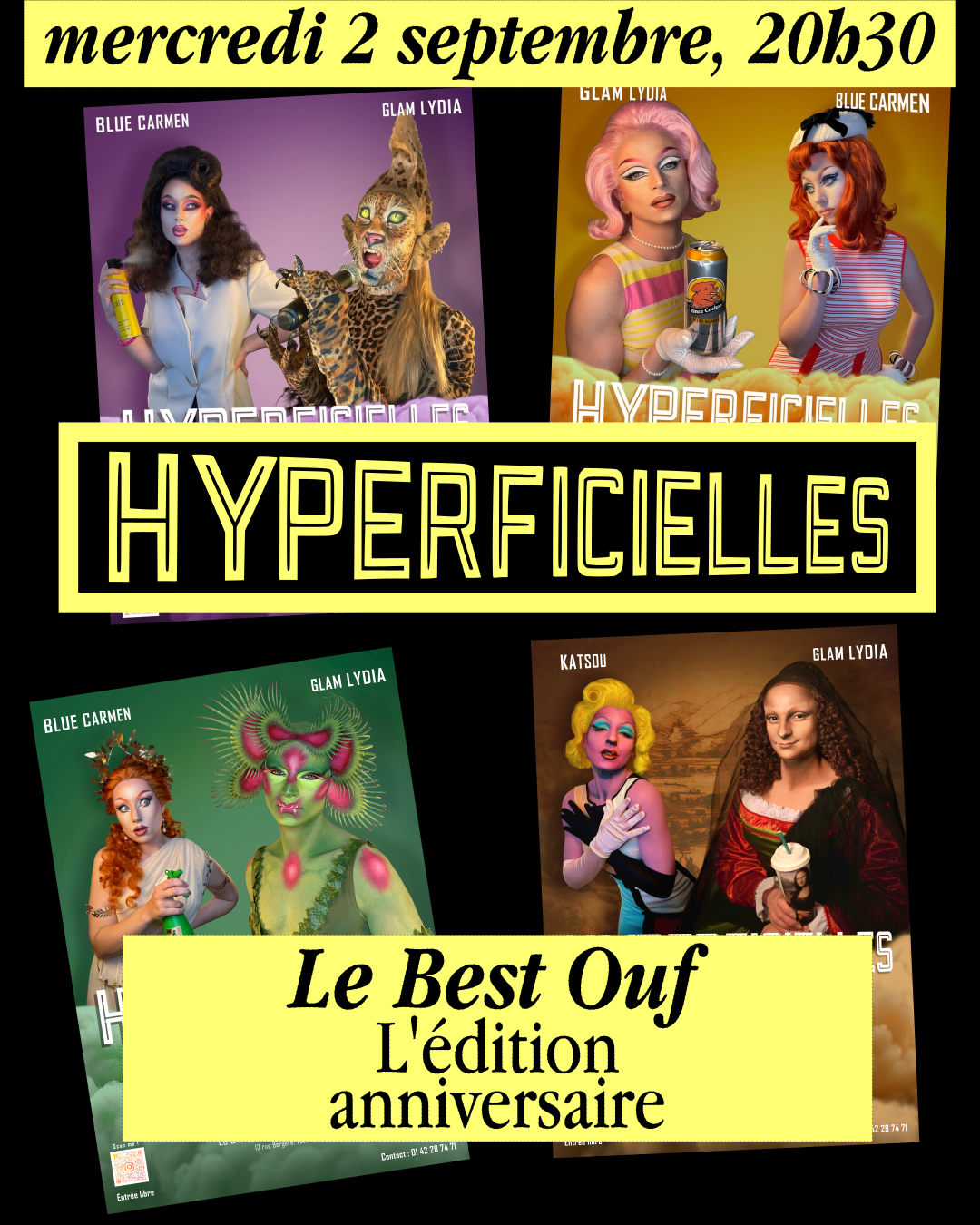 Affiche de la prochaine Une fois comme au cirque
