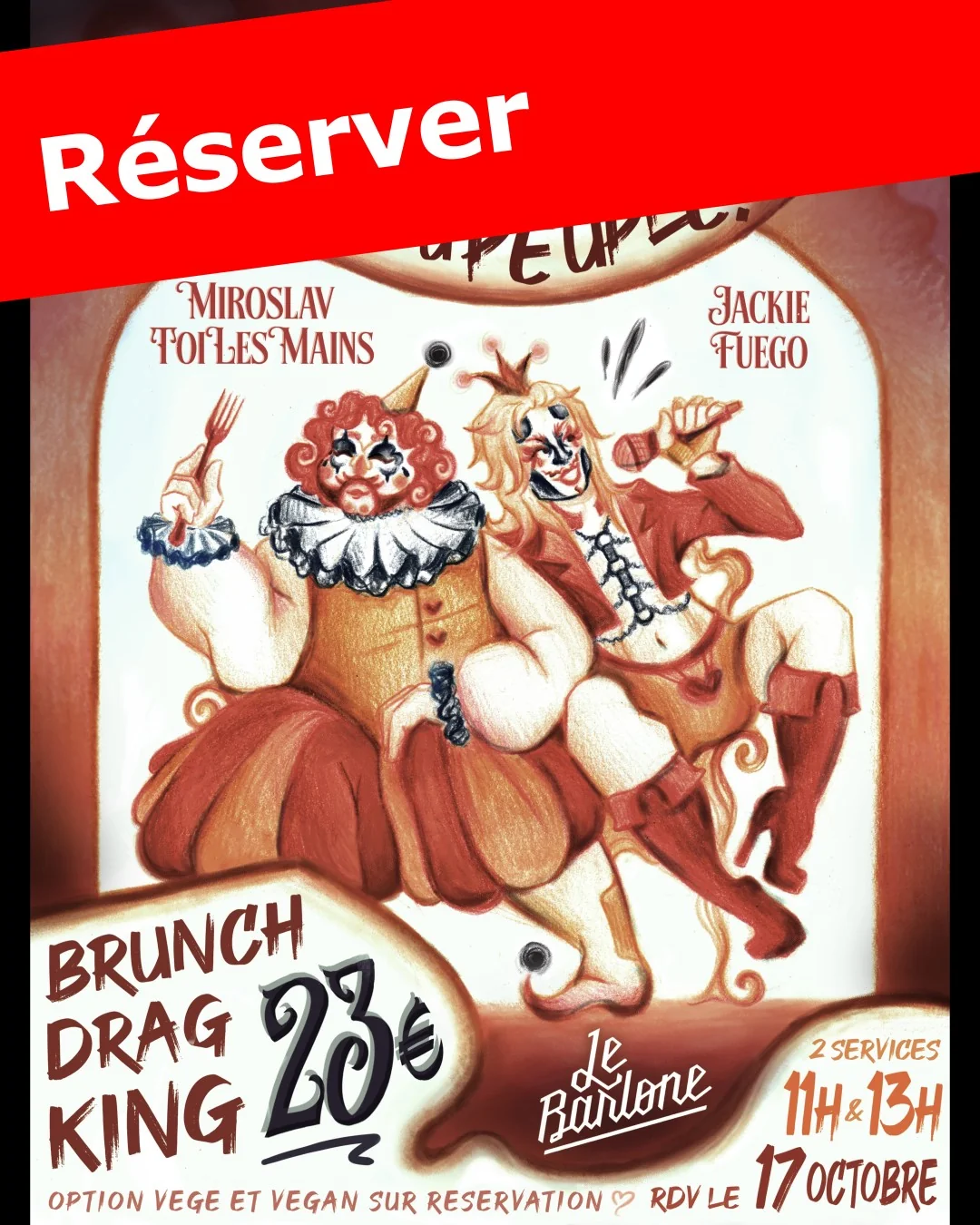 Réserver le Brunch Kings (Weezevent)