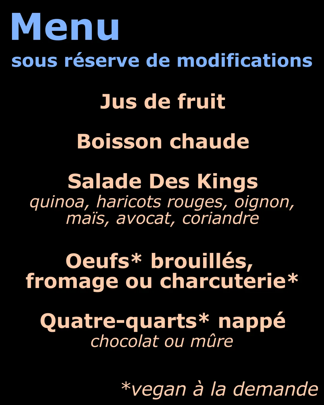 Réserver le Brunch Kings (Weezevent)