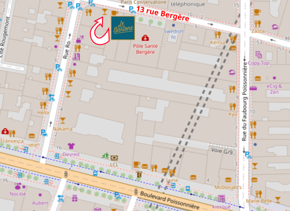 Ouvrir la carte